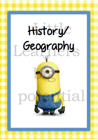 Despicable me binder covers